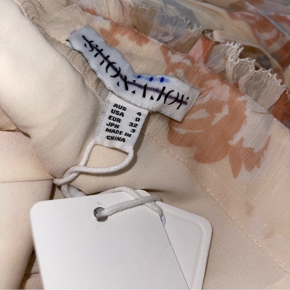 Free People Shona Joy Faye Midi Dress Size 0 NWT Cross Front - Picture 3 of 9